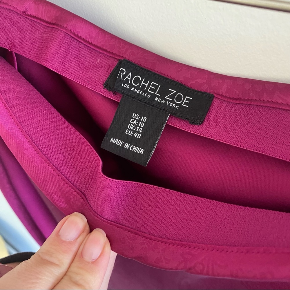 Rachel Zoe Fuchsia A-Line Skirt - Picture 6 of 6